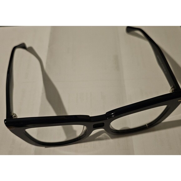 VOOGLAM Oversize Plain Glasses for Women, Clear Anti Blue Fashion 7543 - Picture 3 of 12